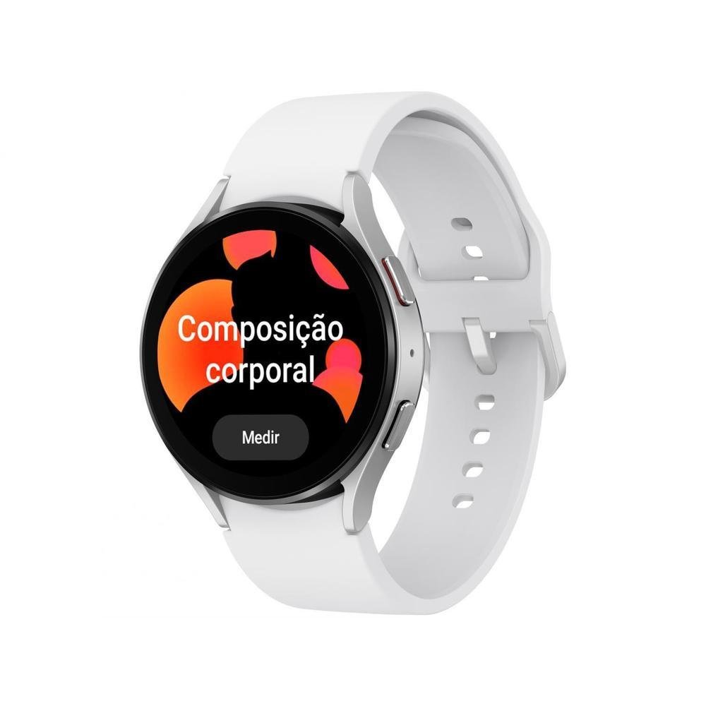 Smartwatch Samsung Galaxy Watch5 BT 44mm Prata 16GB Bluetooth Smartwatch Samsung Galaxy Watch5 BT 44mm Prata 16GB Bluetooth