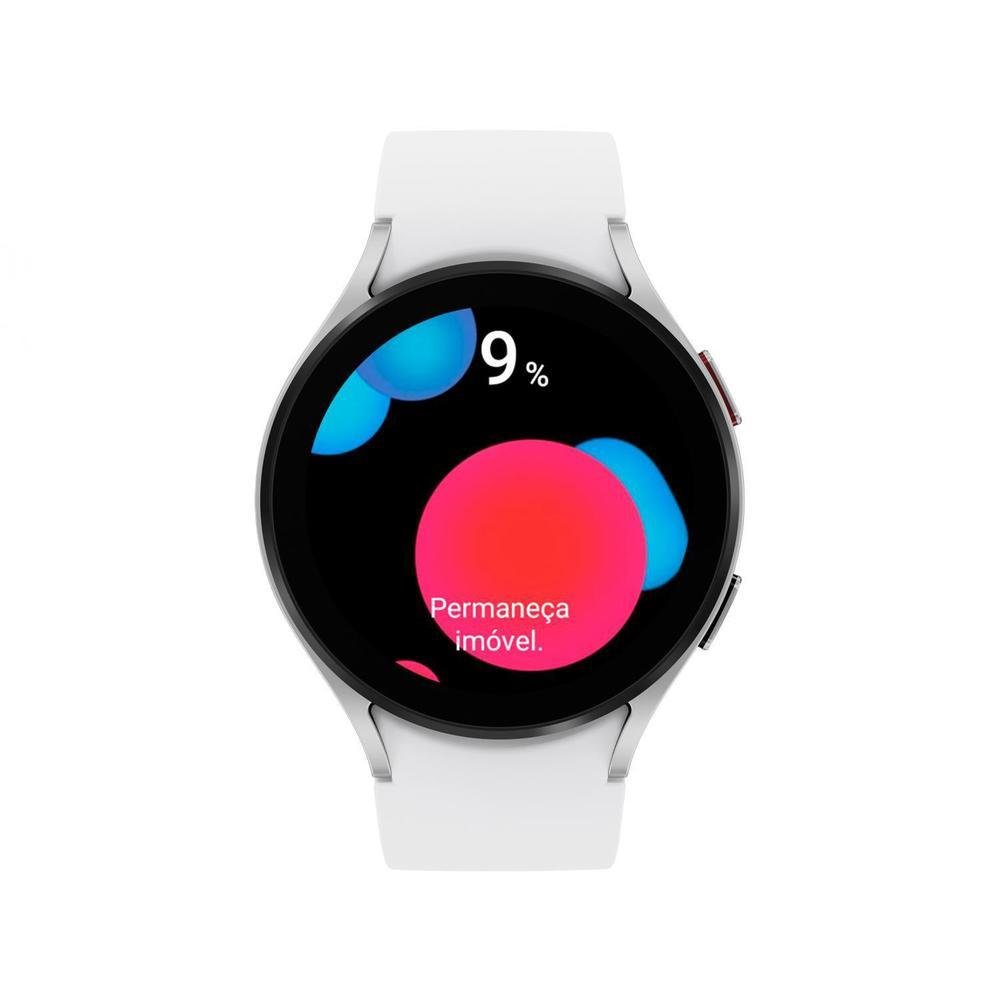Smartwatch Samsung Galaxy Watch5 BT 44mm Prata 16GB Bluetooth Smartwatch Samsung Galaxy Watch5 BT 44mm Prata 16GB Bluetooth