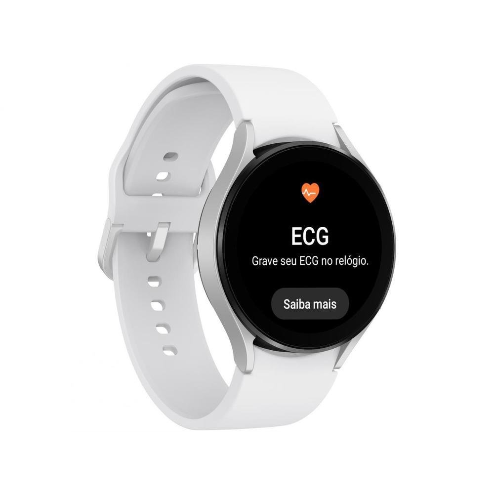 Smartwatch Samsung Galaxy Watch5 BT 44mm Prata 16GB Bluetooth Smartwatch Samsung Galaxy Watch5 BT 44mm Prata 16GB Bluetooth