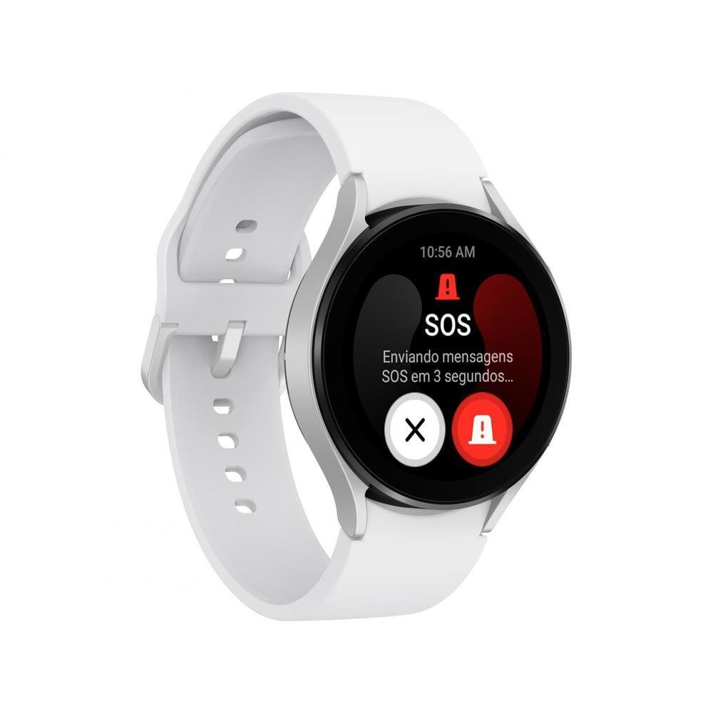 Imagem 8 de 10 do produto Smartwatch Samsung Galaxy Watch5 BT 44mm Prata 16GB Bluetooth