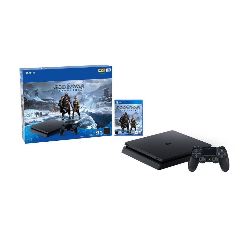 Playstation 4 Sony Standard 500GB Preto KaBuM