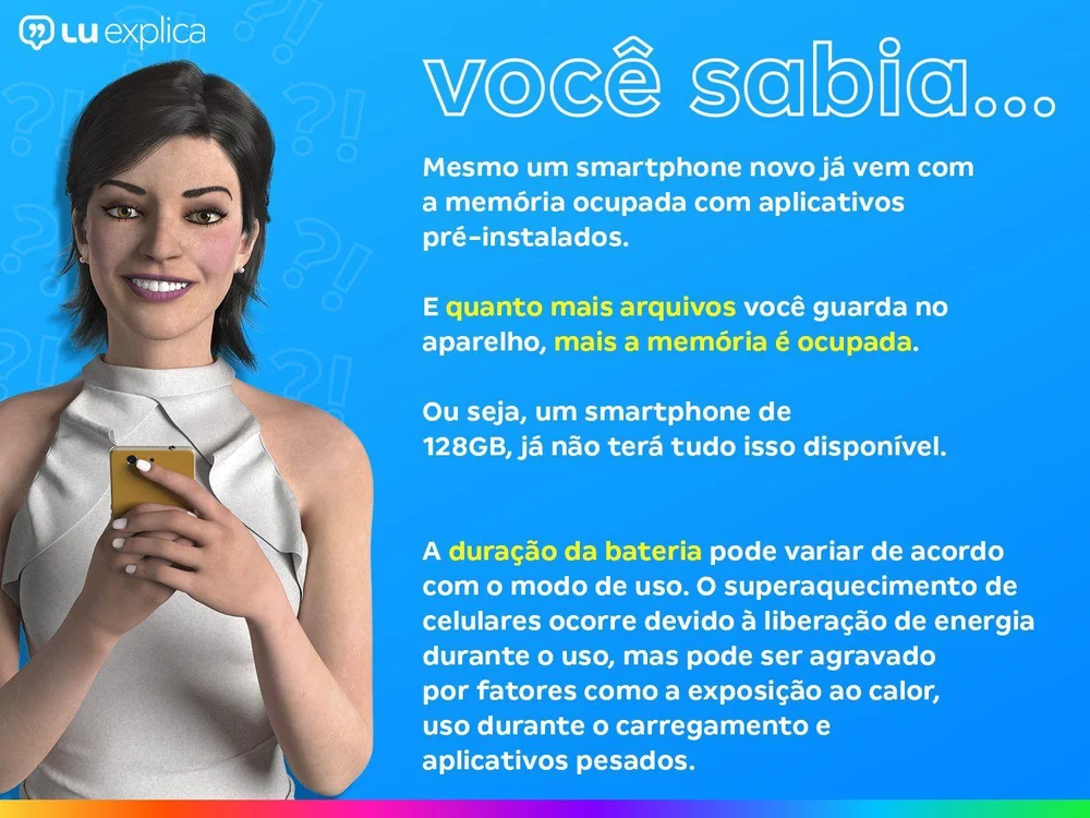Imagem 15 de 17 do produto Smartphone Samsung Galaxy A54 128GB, RAM 8GB, 5g, Câmera Tripla 50mp + Selfie 32mp, Tela 6.4 Polegadas, Preto