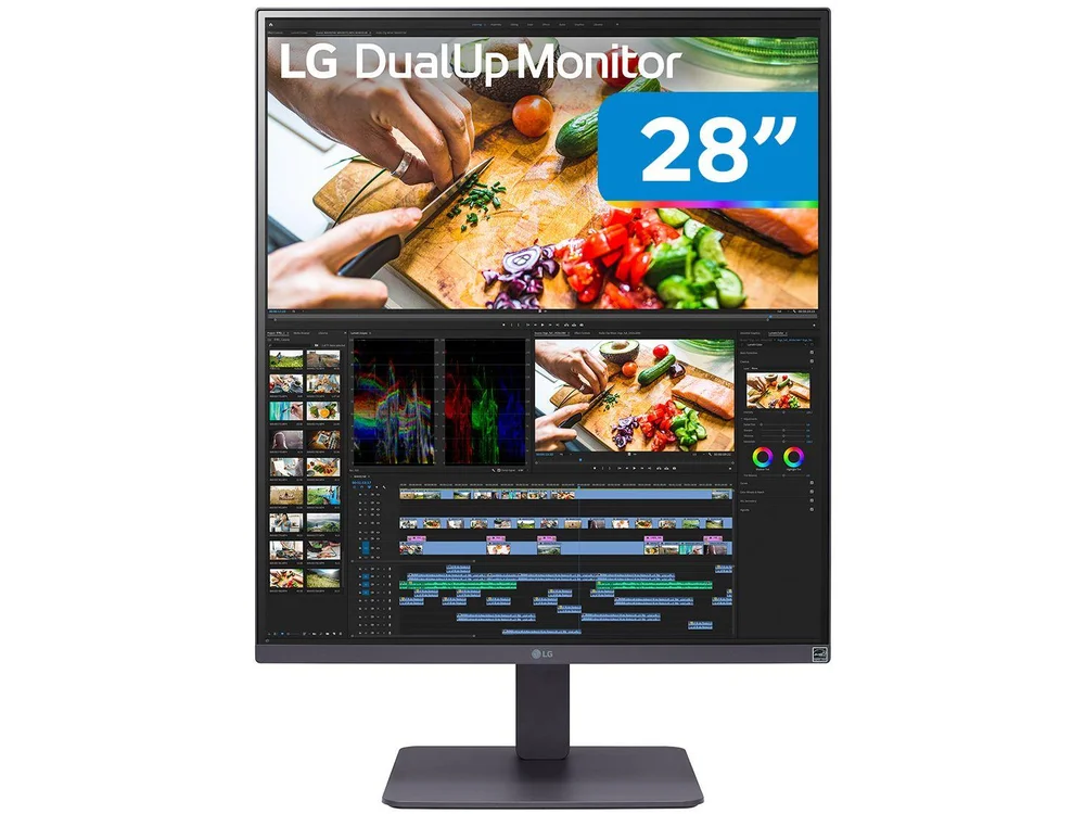 Monitor Ergo Dualup LG 28 KaBuM