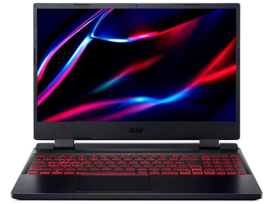 Imagem 3 de 10 do produto Notebook Gamer Acer Nitro 5, Intel Core i5-12450h, 8GB RAM, RTX 3050 4GB, SSD 512GB, Tela 15.6", Windows 11 Home, Preto - AN515-58-54UH