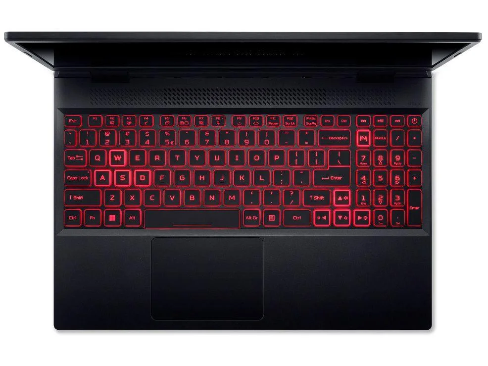 Imagem 5 de 10 do produto Notebook Gamer Acer Nitro 5, Intel Core i5-12450h, 8GB RAM, RTX 3050 4GB, SSD 512GB, Tela 15.6", Windows 11 Home, Preto - AN515-58-54UH