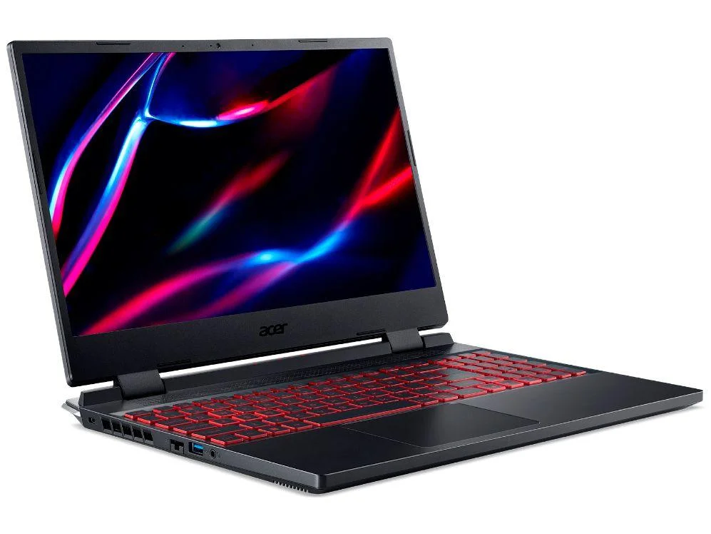Imagem 6 de 10 do produto Notebook Gamer Acer Nitro 5, Intel Core i5-12450h, 8GB RAM, RTX 3050 4GB, SSD 512GB, Tela 15.6", Windows 11 Home, Preto - AN515-58-54UH