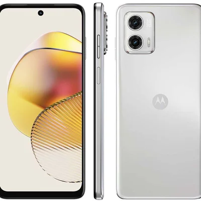 Smartphone Motorola Moto G73 5g, 128GB, 8GB RAM, Câmera 50mp, Selfie 16mp E Tela 6.5 Polegadas, Branco