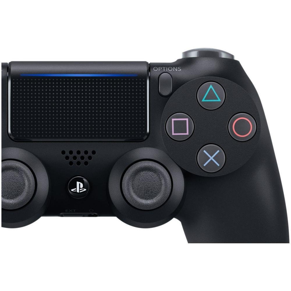 Controle Sem Fio Sony para PS4 e PC, Dualshock 4, Preto - CUH-ZCT2U