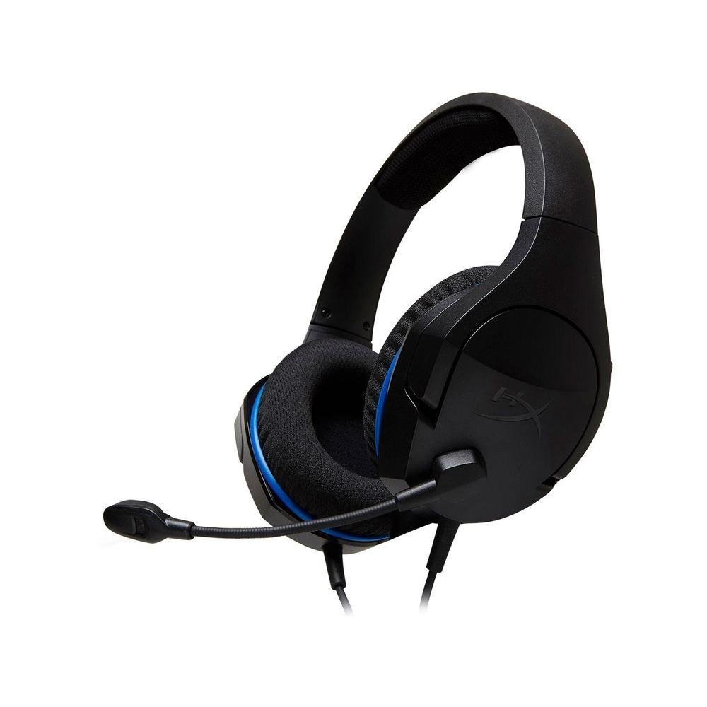 Imagem 2 de 9 do produto Headset Gamer HyperX Cloud Stinger Core, Drivers 40mm, PS5, PS4, Xbox One, Nintendo Switch, P3, Preto E Azul - HX-HSCSC-BK