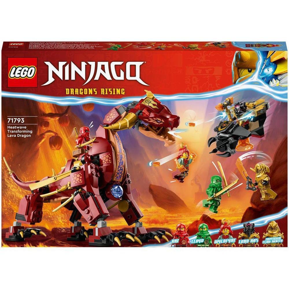 ミ*ラ様 FW 孫悟空:BR アルバト LEGO Ninjago Dragão Heatwave Mutável de Lava