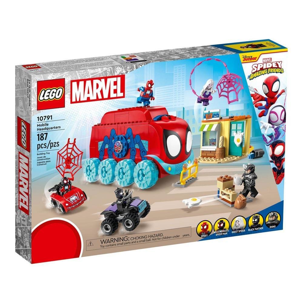 LEGO Quartel-General Móvel da Equipe Aranha
