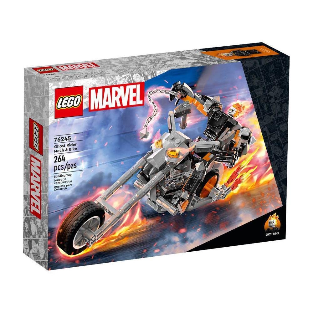 LEGO Super Heroes Marvel - Motoqueiro Fantasma - Lego Super Heroes Marvel  Motoqueiro Fantasma - 76245 - LEGO