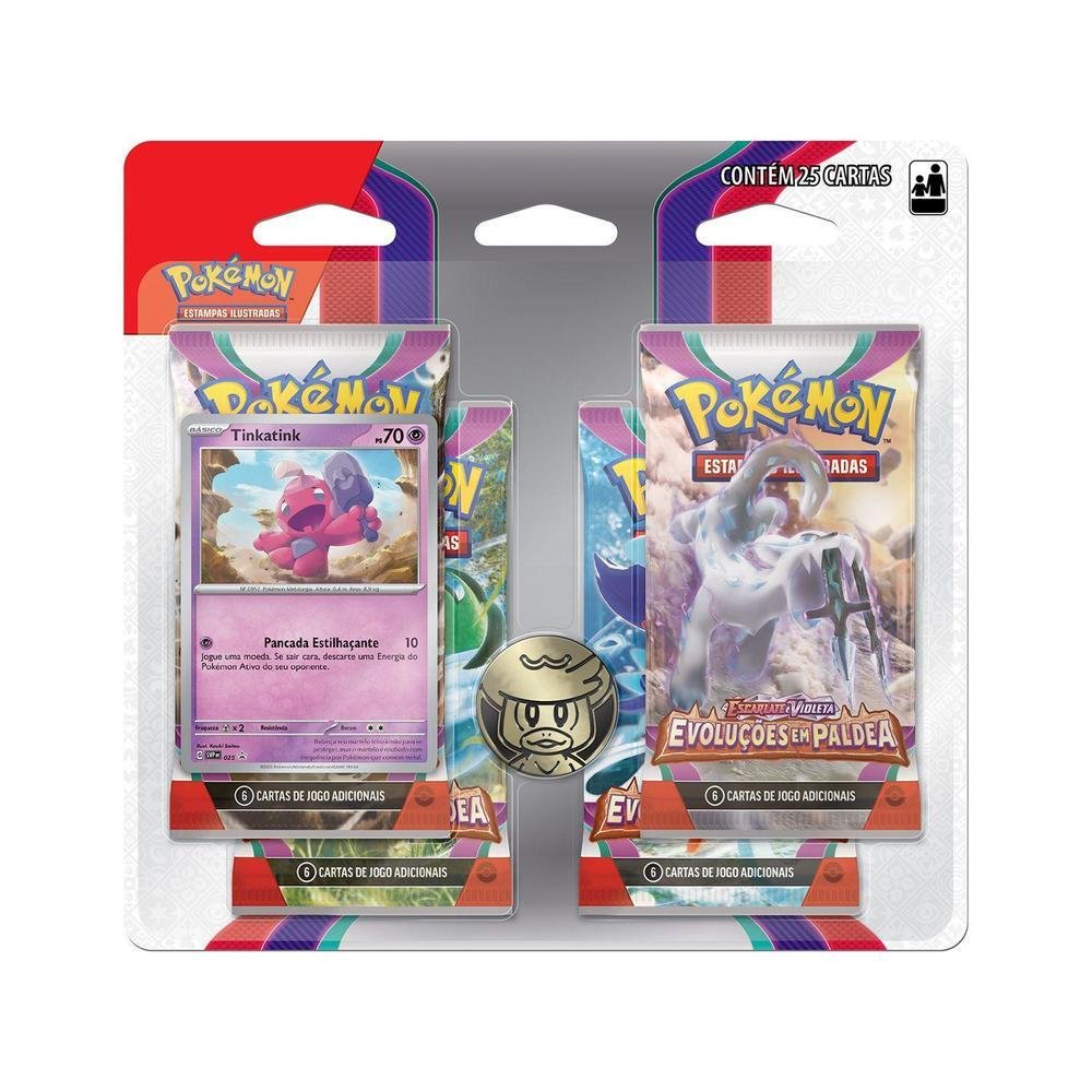 Box Booster Pokémon Copag Escarlate e Violeta 36 Pacotes