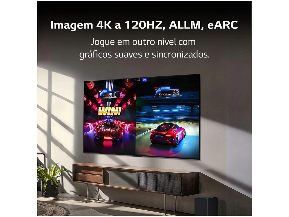 Imagem 13 de 15 do produto Smart Tv 77 Polegadas, OLED Evo 4K, 120Hz, Bluetooth, 4 HDMI, G-Sync, Freesync, Thinq Ai, Alexa, Google - Oled77c3psa