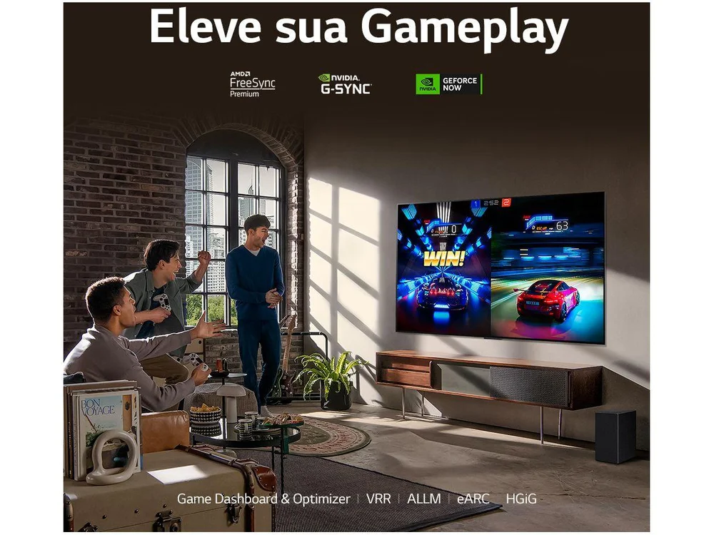 Imagem 14 de 15 do produto Smart Tv 77 Polegadas, OLED Evo 4K, 120Hz, Bluetooth, 4 HDMI, G-Sync, Freesync, Thinq Ai, Alexa, Google - Oled77c3psa
