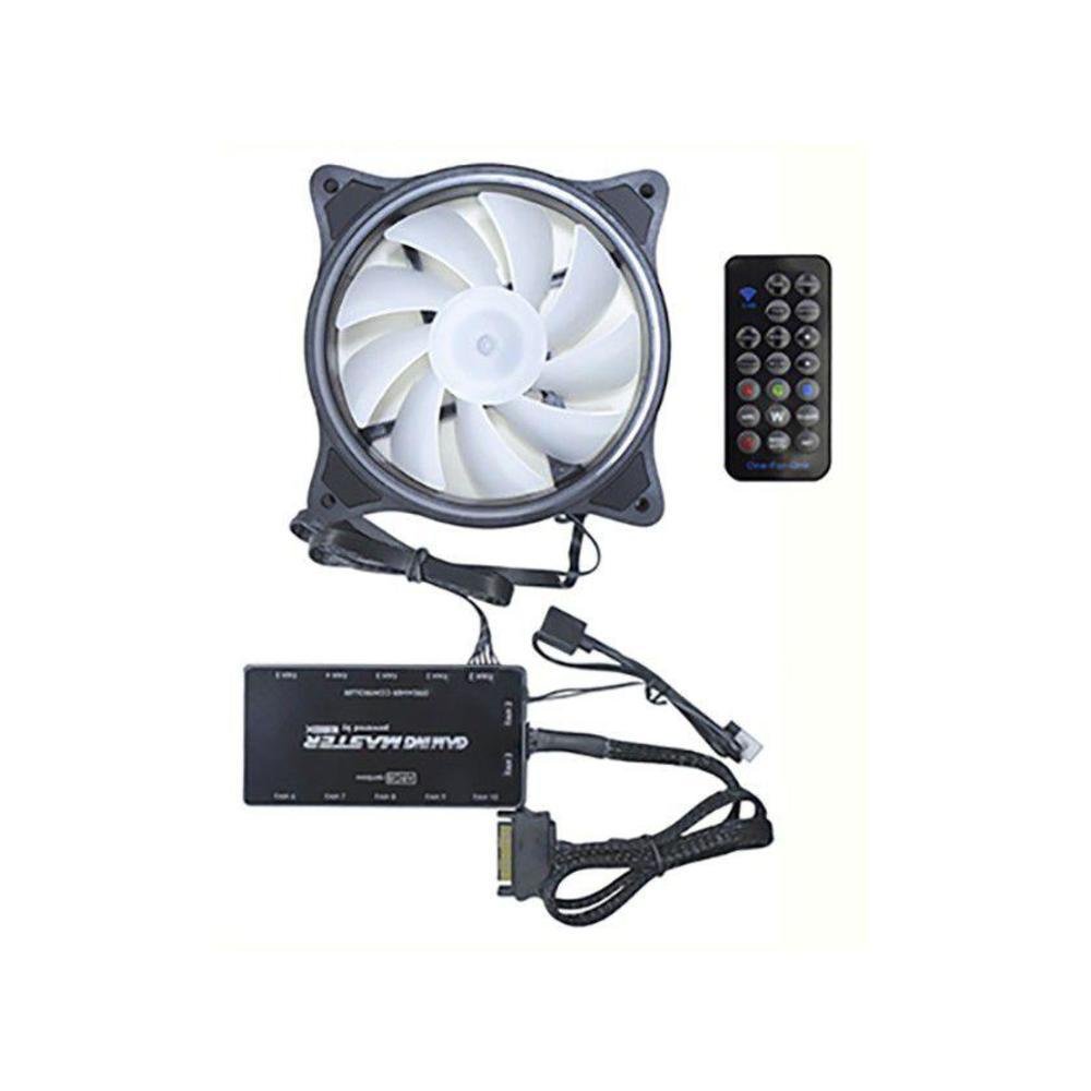 Imagem 9 de 10 do produto Gabinete Gamer K-Mex Infinity Streamer III CG-A2G8 - RGB ATX 3 FANs Preto