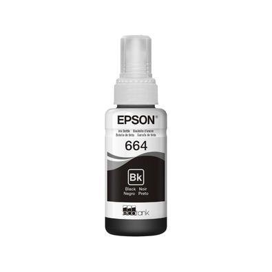 Garrafa de Tinta Epson T664120 Preto