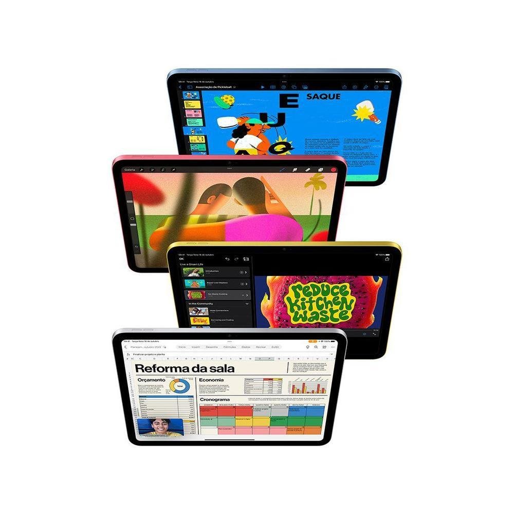 Apple iPad 10,9” 10ª Geração Wi-Fi + Cellular