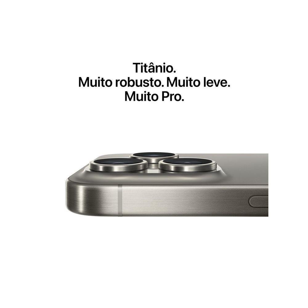 Apple iPhone 15 Pro 128GB Titânio Preto 6,1