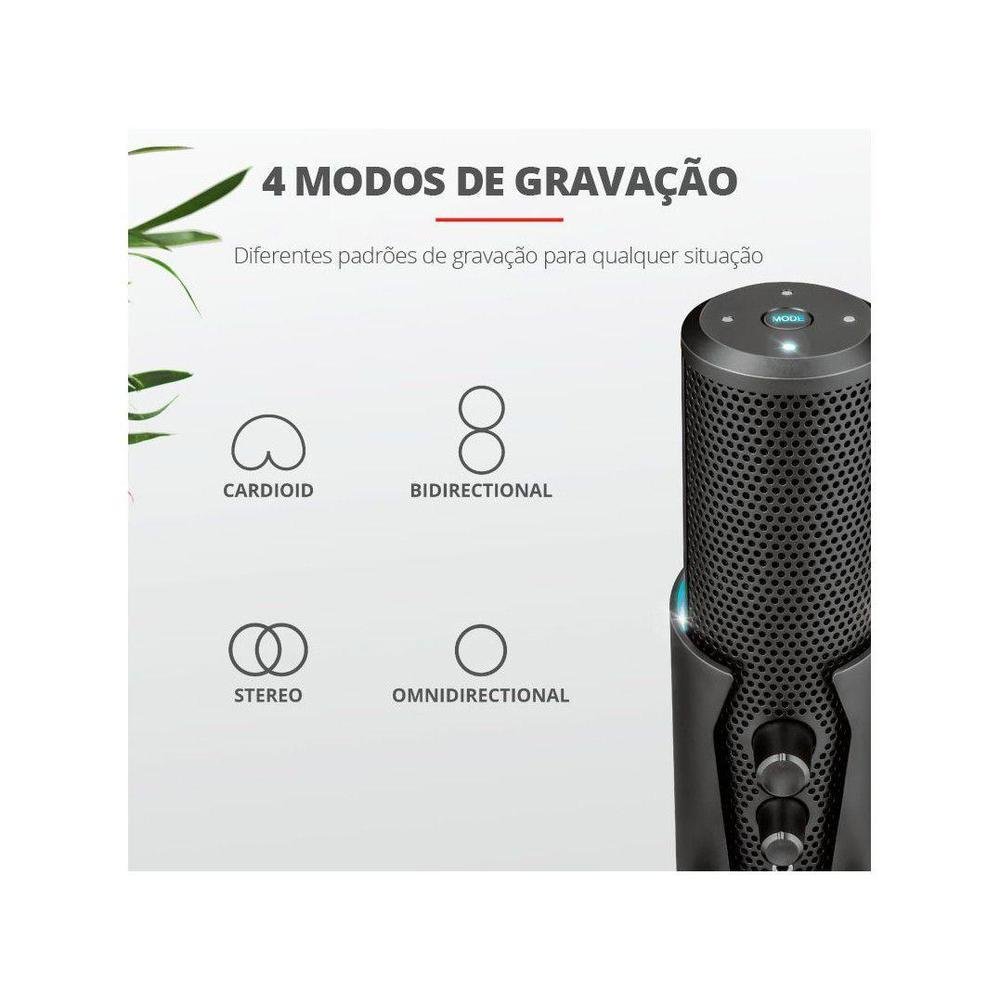 Microfone Condensador Profissional Streaming - view 8
