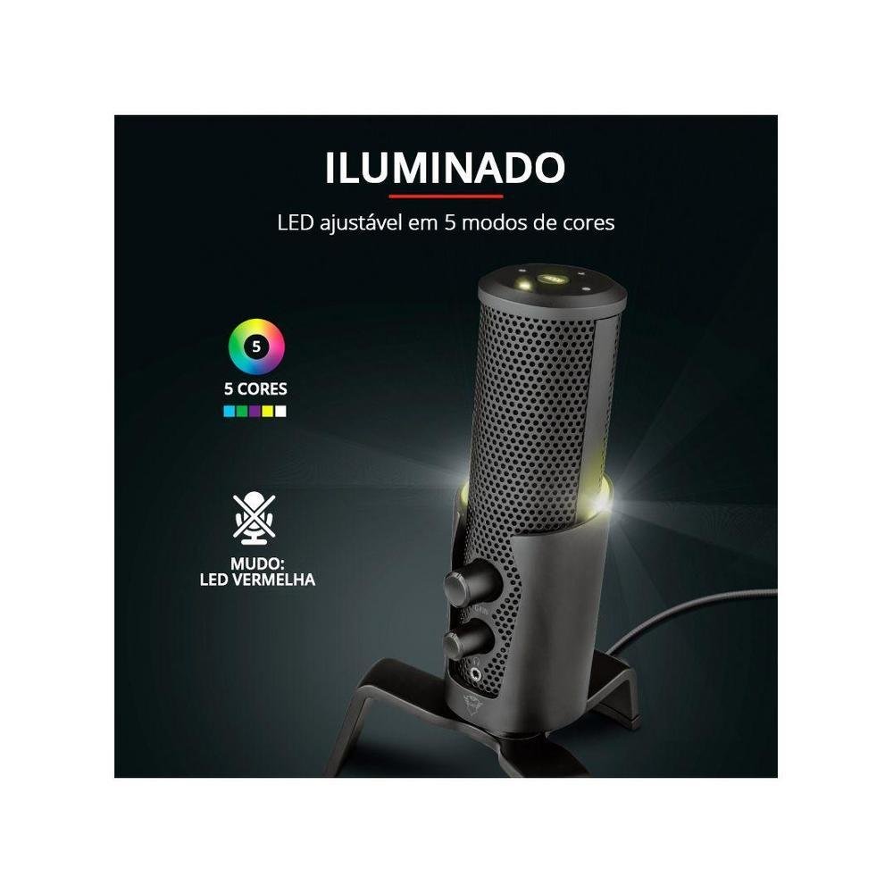 Microfone Condensador Profissional Streaming - view 6