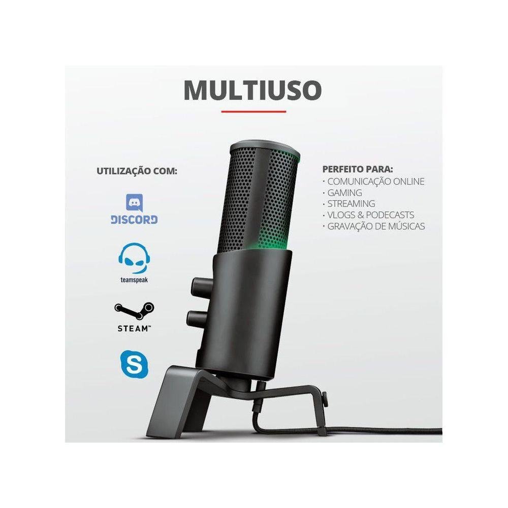 Microfone Condensador Profissional Streaming - view 5