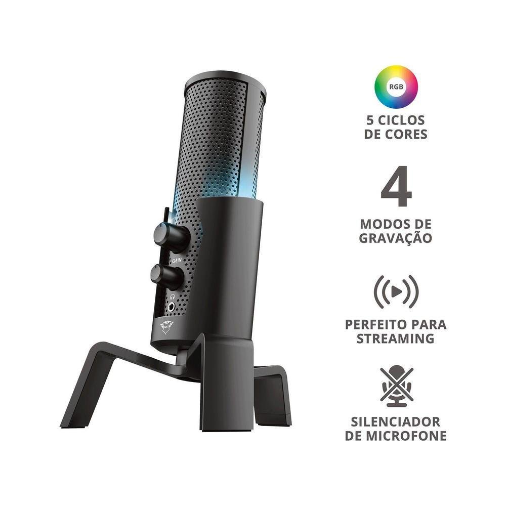 Microfone Condensador Profissional Streaming - view 4