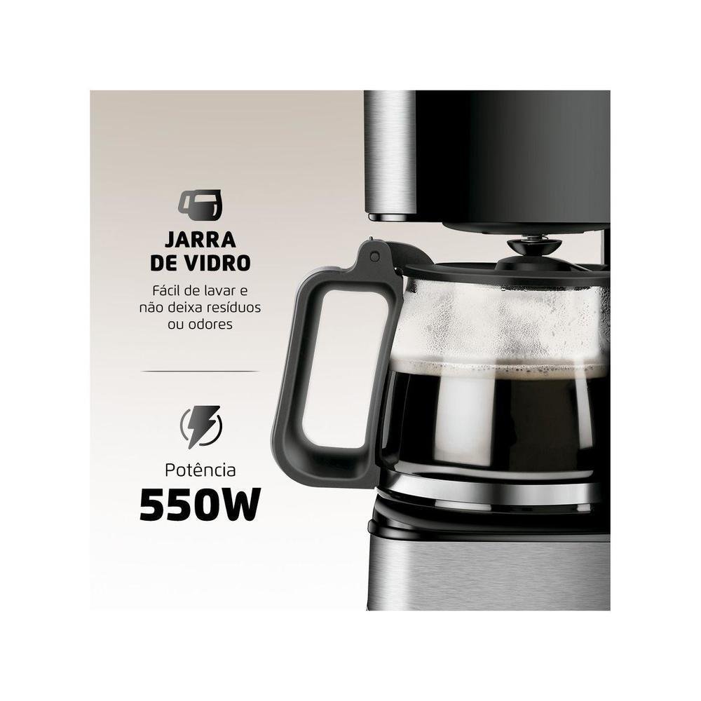 Imagem 5 de 5 do produto Cafeteira Elétrica Mondial Dolce Arome 20 Cafés