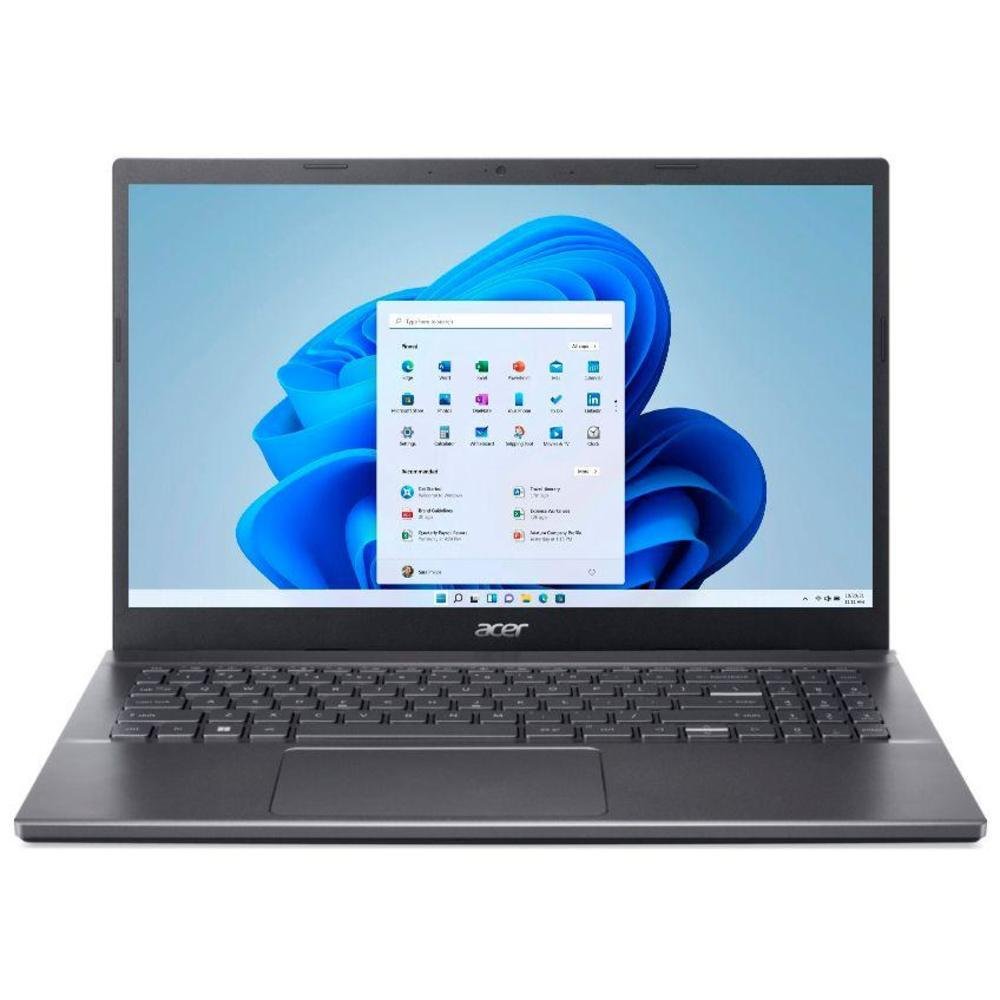 Notebook Acer Aspire 5 Intel Core i5, 8GB RAM 512GB SSD, Tela 15,6'' Full HD, Cinza aço, Windows - A515-57-565J