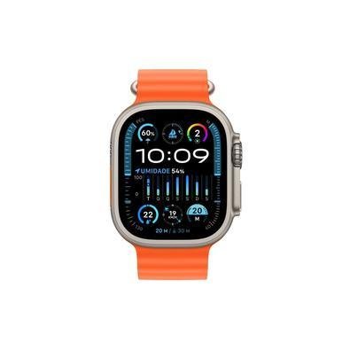 Comprar - SmartWatch Apple Watch Ultra 2 GPS + Cellular 49mm com Bracelete  Ocean Laranja - Clinks