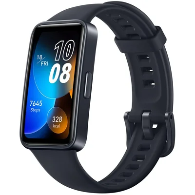 Relógio Smartwatch Huawei Band 8, Tela 1.47 Polegadas Amoled 5atm,Caixa Polímero Dark, Multiira Black