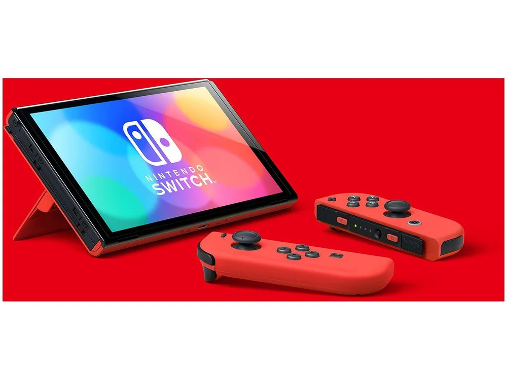 Console Nintendo Switch Oled 64GB 1x Joycon KaBuM