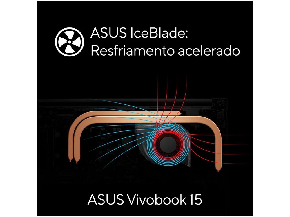 Imagem 17 de 20 do produto Notebook ASUS Vivobook X1502ZA-EJ1761 Intel Core i5 12450H 2GHz, 8GB RAM, Placa Intel UHD Graphics, SSD 256GB, Tela 15.6" LED Full HD, Linux KeepOS, Prata