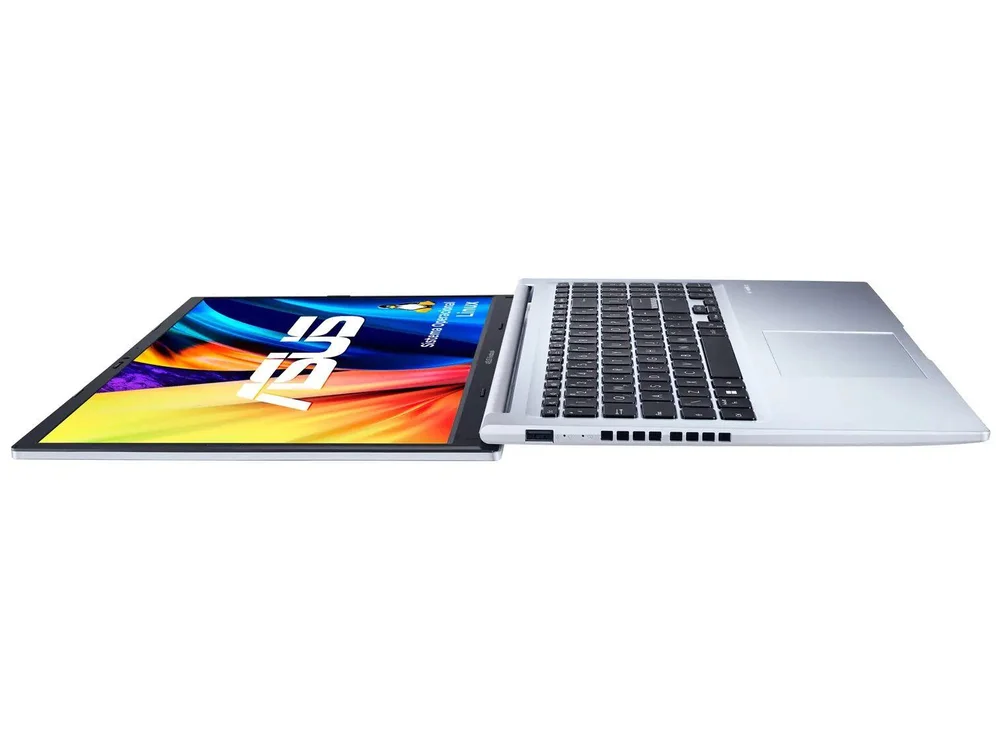 Notebook ASUS Vivobook X1502ZA-EJ1761 Intel Core i5 12450H 2GHz, 8GB RAM, Placa Intel UHD Graphics, SSD 256GB, Tela 15.6" LED Full HD, Linux KeepOS, Prata Notebook ASUS Vivobook X1502ZA-EJ1761 Intel Core i5 12450H 2GHz, 8GB RAM, Placa Intel UHD Graphics, SSD 256GB, Tela 15.6" LED Full HD, Linux KeepOS, Prata
