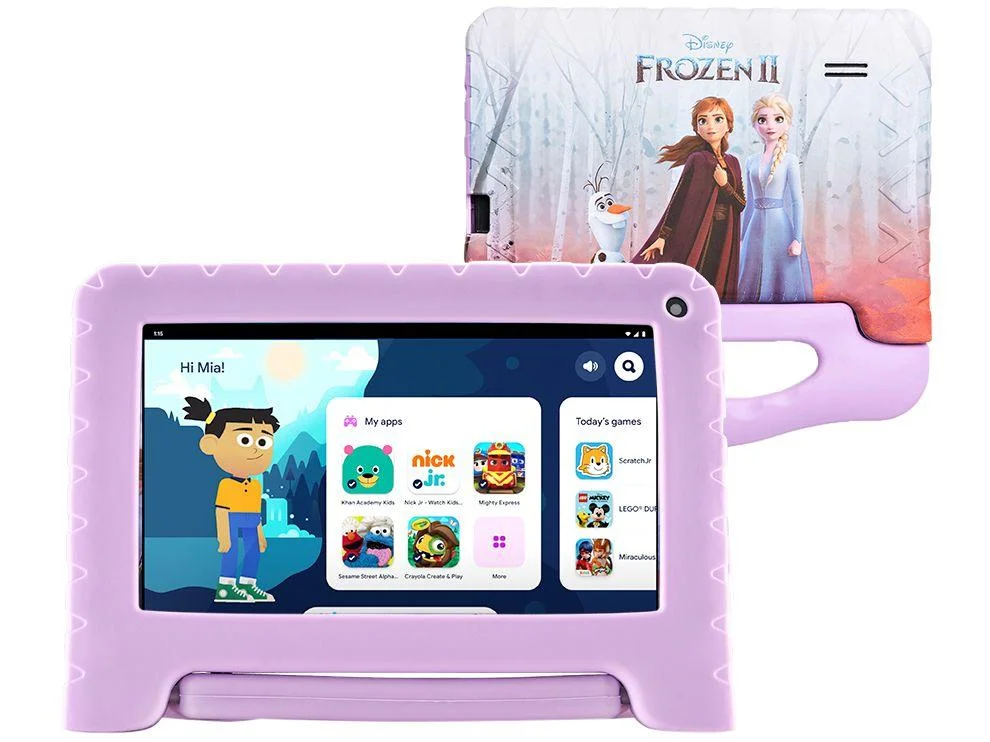 Tablet Multi Disney Frozen Ii Nb416 Roxo Para