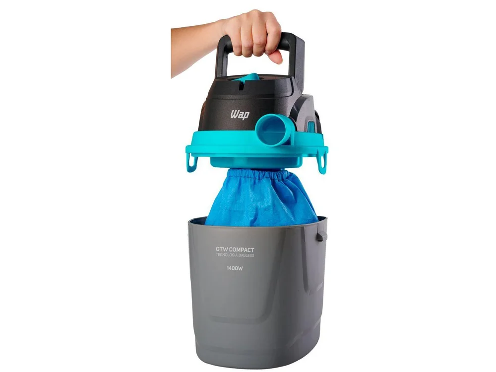 Imagem 7 de 19 do produto Aspirador Pó E Água Wap Gtw Compact, Portátil, 127v - Fw009439