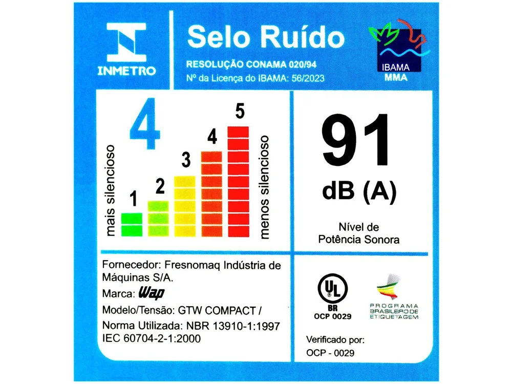 Imagem 4 de 19 do produto Aspirador Pó E Água Wap Gtw Compact, Portátil, 127v - Fw009439