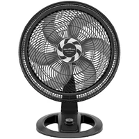 Ventilador De Mesa Britânia Bvt500 Max Force 58cm | 6 Pás, 3 Velocidades, Preto