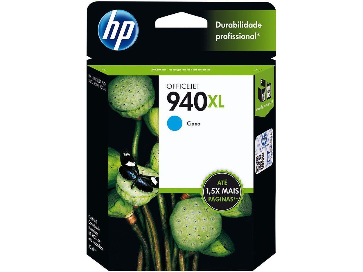Cartucho Hp 940xl Cyano Officejet C4907ab.