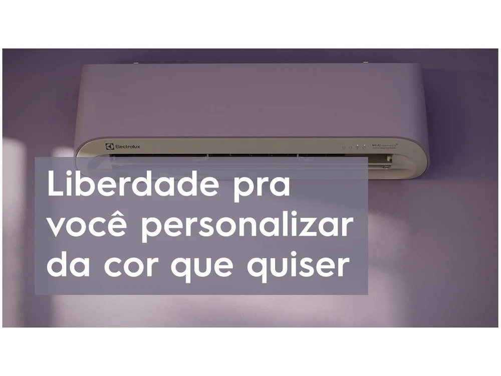 Imagem 8 de 18 do produto Ar Condicionado Electrolux Split Inverter Color Adapt 9000 BTU/h, Quente e Frio, 220V