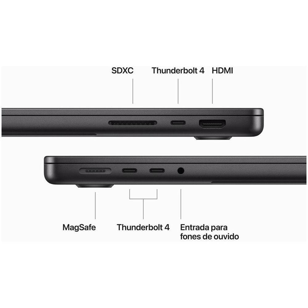 Imagem 6 de 10 do produto Apple Macbook Pro 14” M3 16GB RAM 1TB SSD