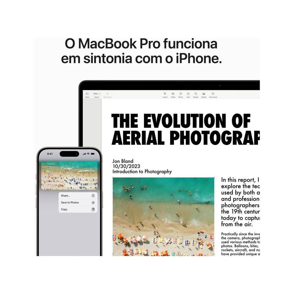 Imagem 7 de 10 do produto Apple Macbook Pro 14” M3 16GB RAM 1TB SSD