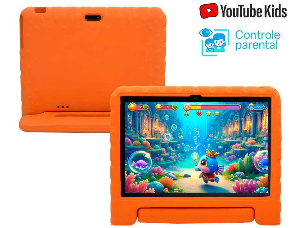 Tablet M10 Wifi 6/128GB Kid Pad Laranja - view 3