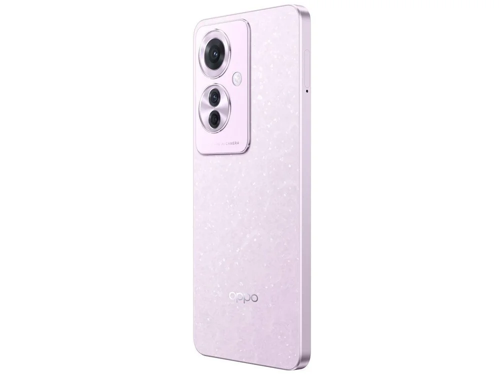 Smartphone OPPO Reno11 F 256GB Lilás 5G 8GB RAM 6,