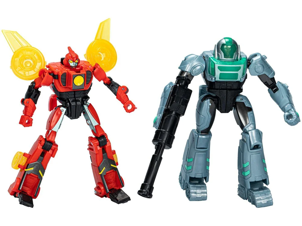 Boneco Transformers Cyber-Combiner Terran Twitch