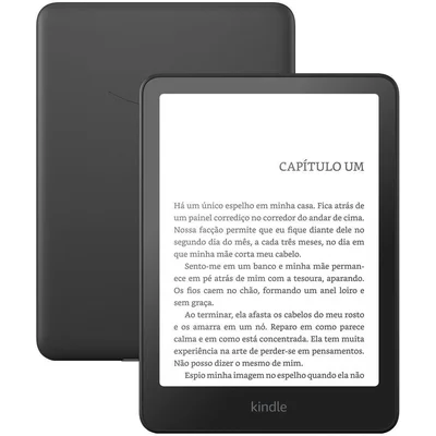 Kindle Paperwhite 32gb 2024 - O Kindle Mais Rápido Já Lançado, Com Luz Frontal Auto Adaptável - Cor Preto, B0cfphtmdx, Amazon