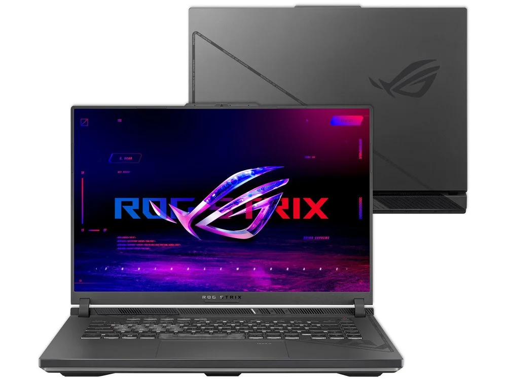 Notebook Gamer Rog Strix G16 G614ji Nvidia RTX4070 Intel Core I9 13980hx 32gb Ram 1TB SSD WINDOWS 11 Tela 16" 240hz Fhd Gray - N4440w Notebook Gamer Rog Strix G16 G614ji Nvidia RTX4070 Intel Core I9 13980hx 32gb Ram 1TB SSD WINDOWS 11 Tela 16" 240hz Fhd Gray - N4440w