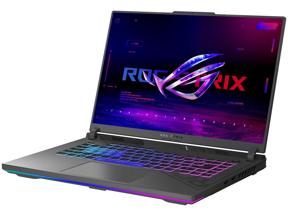Notebook Gamer Rog Strix G16 G614ji Nvidia RTX4070 Intel Core I9 13980hx 32gb Ram 1TB SSD WINDOWS 11 Tela 16" 240hz Fhd Gray - N4440w Notebook Gamer Rog Strix G16 G614ji Nvidia RTX4070 Intel Core I9 13980hx 32gb Ram 1TB SSD WINDOWS 11 Tela 16" 240hz Fhd Gray - N4440w