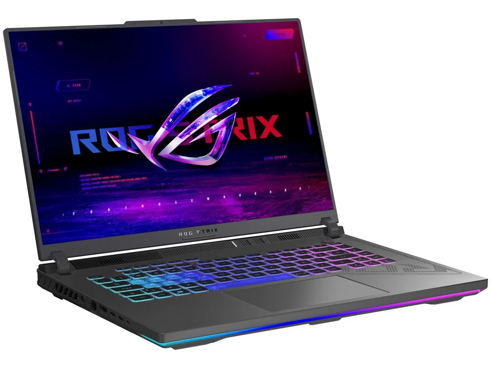 Notebook Gamer Rog Strix G16 G614ji Nvidia RTX4070 Intel Core I9 13980hx 32gb Ram 1TB SSD WINDOWS 11 Tela 16" 240hz Fhd Gray - N4440w Notebook Gamer Rog Strix G16 G614ji Nvidia RTX4070 Intel Core I9 13980hx 32gb Ram 1TB SSD WINDOWS 11 Tela 16" 240hz Fhd Gray - N4440w