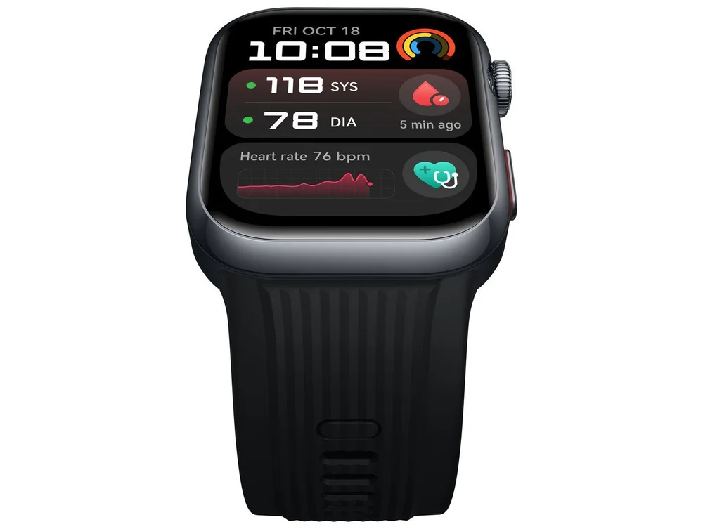 Imagem 9 de 13 do produto Smartwatch, Huawei D2, Tela AmoLED 1.82, 48mm Preto